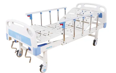 ABS head two functions hospital bed from Hengshui W and B Medical Instruments Co Ltd in China